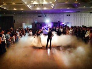 dry ice wedding